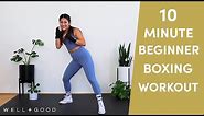10 Minute Beginner Boxing Workout | Good Moves | Well+Good