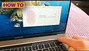 Set up Touch ID on Macbook (how to do it in 3 minutes)💻🍏