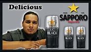 Sapporo Premium Black Lager - thebroodood Beer Reviews