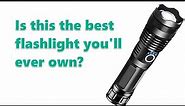 XHP50 10000 Lumen Rechargeable Tactical Flashlight review