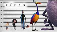 Pixar Size Comparison | Biggest Characters of Pixar Animations