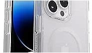 Otterbox iPhone 14 Pro Max (ONLY) Symmetry Series+ Case - CLEAR , Ultra-Sleek, Snaps to MagSafe, Raised Edges Protect Camera & Screen