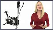 Elliptical Bike 2 IN 1 Cross Trainer Exercise Fitness Machine Review