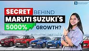 Maruti Suzuki Success Strategy That Makes It India's No.1 Car Selling Company