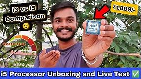 i5 Processor 3470 unboxing and review | Cheap and best i5 processor | i3 vs i5 Comparison
