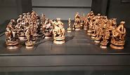 Intricately Carved Chess Set in Museum - Chess Forums