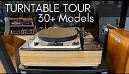 Turntable Tour *30+ Turntables* Vintage, Modern, and Custom