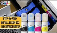 Epson EcoTank ET-2720 Printer Ink Refill Instruction