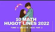 10 MATH HUGOT LINES// FUNNY & CREATIVE IDEAS//TAGALOG