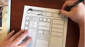 How to Fill out a Character Sheet for D&D 5e