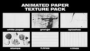 Animated Paper Texture Pack Preview