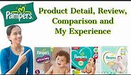 Pampers Diaper Review, Product detail, Comparison|Pampers active,Premium care & all round protection