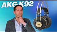 🛑 AKG K92 Headphones 🛑 Best Entry Level Studio Headphones?