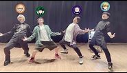 the cast of My Hero Academia doing what they do best: CHAOS