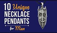 10 Unique Chain Pendants for Men from Etsy | Jewelry Necklace Collection