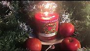 Yankee Candle Review & Chit Chat Red Apple Wreath