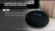 How To Set-Up Google Assistant in Your Lexus