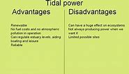 advantages and disadvantages of different energy sources