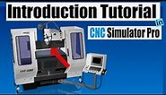 CNC Simulator Pro 4 Introduction tutorial