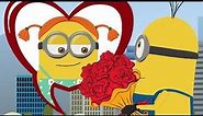 Minions Love Story Minions Valentines day Funny Cartoon HD