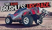 Traxxas Slash 2WD Gets an EPIC Brushless POWER UPGRADE!!