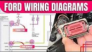 Read & Analyze FORD Wiring Diagram | Component Location, Connector, Pins, Wire Color & More