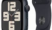 Apple Watch SE GPS 44mm Midnight Aluminum Case with S/M Midnight Sport Band (2023) - MRE73LL/A