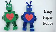 How to make easy paper robot for kids / robot making /paper craft
