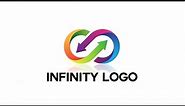Infinity Logo Design | Adobe illustrator tutorial