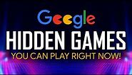 15 Hidden GOOGLE GAMES You Can Play Right Now!