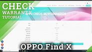 How to Check OPPO IMEI Info - OPPO Country Checker & Warranty Info