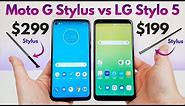 Moto G Stylus vs LG Stylo 5 - Battle of the Budget Stylus Phone!