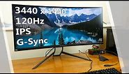 Acer Predator X34P review (Pbmiphzx) - 120Hz, IPS, 34inch and amazing!
