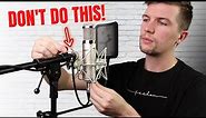 HOW TO: Setup a Microphone For Home Studio Vocal Recording (2022)