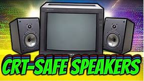 CRT's + Magnetically Shielded Speakers