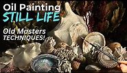 This Painting Took Over 60 Hours! | Still Life Oil Painting Techniques