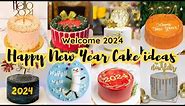 New Year Cake/New Year Cake Design/New Year Cake Designs 2024/Happy New Year Cake Design/Cake Design