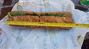 Lawsuits claim Subway sandwich is just 11 inches