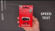 SanDisk Cruzer Blade USB Flash Drive Speed Test