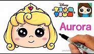 How to Draw Aurora Sleeping Beauty | Disney Tsum Tsum