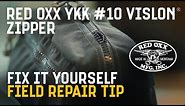Red Oxx YKK #10 VISLON® Zipper Fix It Yourself Field Repair Tip