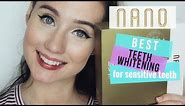 Best Sensitive Teeth Whitening Kit! NANO Intensive Whitening Kit Review | Alison McFarland