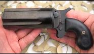 Leinad Cobray Pepperbox 5 Shot Derringer 410 45LC Overview - Texas Gun Blog