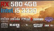 RX 580 - i5 3330 - 16GB RAM in 2023 - Test in 10 Games