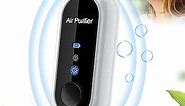 Portable and Personal Air Purifier Necklace, Wearable Negative Ionizer Generator Air Cleaner， Home Travel Ionizer for Adults and Kids