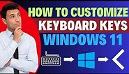 How to customize Windows 11 Keyboard Shortcuts | Create your own Shortcut!