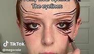 I actually did it myself, yeah yeah 🤭 @Julia fox #eyeliner #eyelinertutorial #eyelinerhack #eyelinerhacks #makeup #makeuptutorial
