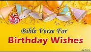 5 Bible Verses for Birthday Wishes | Bible Verses for Birthday Card | Bpgc Ministries | 2020