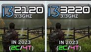 i3 2120 vs i3 3220 Tested in 12 Games (2023) | 1080p