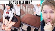 WHEN SHE LEAVES YOU A PRESENT?! - Relatable Anime Memes